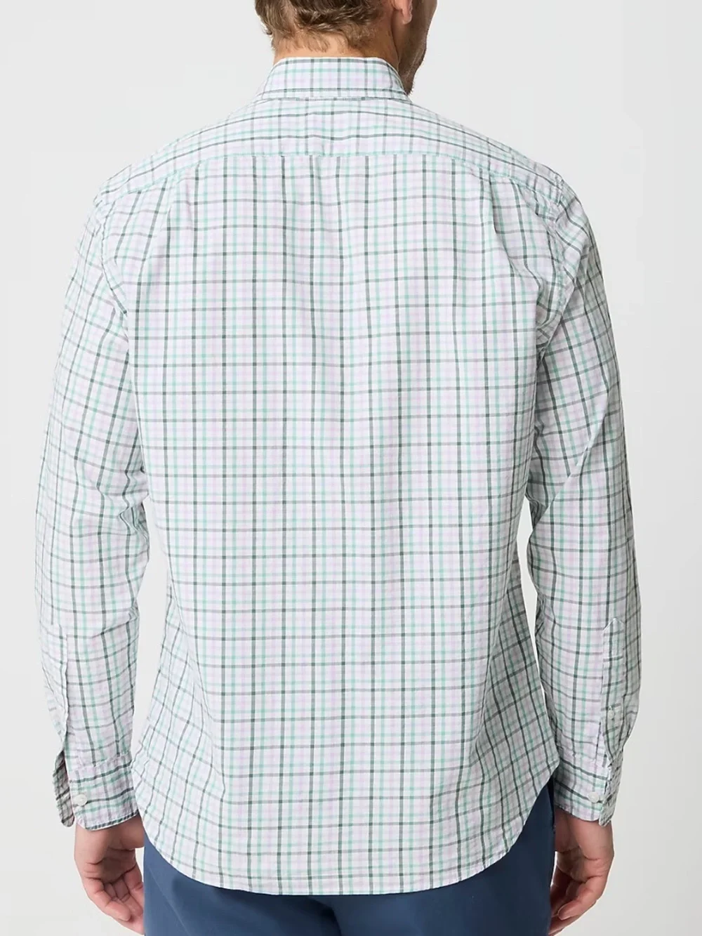 J crew mountain laurel multi classic fit flex shirt